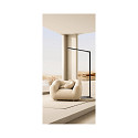 HEITRONIC Lampadaire LINEAR haut bas IP20, blanche gradable
