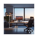 HEITRONIC floor lamp LINEAR up / down IP20, silver dimmable