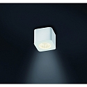 Downlight OSO LED angulaire, rigide, version pour montage en surface IP44, blanc mat gradable