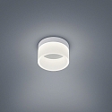 Luminaire de salle de bain LIV 15 forme de l'anneau IP30, blanc mat gradable