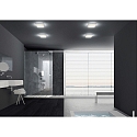 Helestra Luminaire de salle de bain COSI 210 IP30, chrome, partiellement satiné gradable