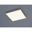 Luminaire de plafond RACK angulaire IP20, satin�, feuille d'or gradable