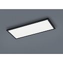 Luminaire de plafond RACK IP20, satin�, noir mat gradable