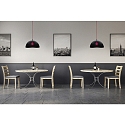 Helestra pendant luminaire DORO E27 IP20, red, black, black matt