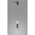Luminaire � suspension LIDOS � 1 flamme, direct / indirect IP20, chrome noir gradable