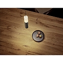 Helestra Luminaire � suspension LIDOS � 1 flamme, direct / indirect IP20, chrome noir gradable