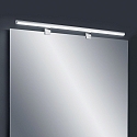 Luminaire de miroir GAIA 99 IP44, chrome gradable