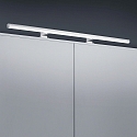 Helestra Luminaire de miroir GAIA 99 IP44, chrome gradable