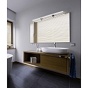 Helestra Luminaire de miroir GAIA 99 IP44, chrome gradable