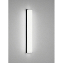 Luminaire mural COSI IP30, satiné, noir mat gradable