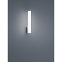 Luminaire de miroir LOOM 30 commutable, avec diffuseur IP44, chrome 