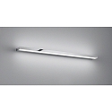 Luminaire de miroir SLATE 90 IP44, chrome, satin� 