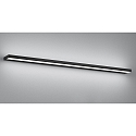 Luminaire de miroir SLATE 120 IP44, satin�, noir mat 