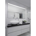 Helestra Luminaire de miroir ONTA 60 IP44, chrome, satin� 