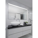 Helestra Luminaire de miroir ONTA 120 IP44, chrome, satiné 