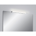 Luminaire de miroir LADO-S  60 court, commutable, �troit, avec diffuseur IP44, chrome, blanche 