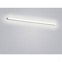 Helestra Luminaire de miroir LADO-S 120 grand, commutable, �troit, avec diffuseur IP44, chrome, blanche 