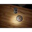 Helestra Luminaire � suspension ROK � 1 flamme, r�glable, direct / indirect, focalisable IP20, or mat, noir mat gradable