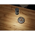 Helestra Luminaire � suspension ROK � 1 flamme, r�glable, direct / indirect, focalisable IP20, or mat, noir mat gradable