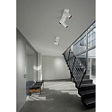Helestra Spot RIWA 3 flammes IP20, noir gradable