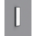 Luminaire mural d’extérieur SCALA angulaire, langue IP44, graphite, blanche 