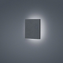 Luminaire mural d�ext�rieur AIR carr�, indirect IP65, graphite 
