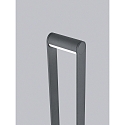 Helestra Borne d'�clairage LUZ 44 rotatif, direct / indirect IP54, graphite gradable