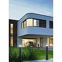 Helestra Borne d'�clairage MONO cylindrique IP54, graphite 