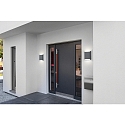 Helestra Luminaire mural d�ext�rieur TOCO44 angulaire, direct / indirect IP54, graphite gradable