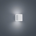 Helestra Luminaire mural d�ext�rieur KIBO haut bas, forme en d� IP54, blanc mat 