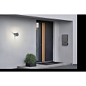 Helestra Luminaire mural d’extérieur SKY indirect IP54, graphite 