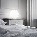 Ideal Lux Lampe de table MAPA BIANCO TL1 D40 E27 IP20, blanche 
