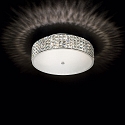 Ideal Lux Luminaire de plafond ROMA PL6 6 flammes G9 IP20, chrome 