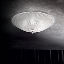 Ideal Lux Ceiling luminaire SHELL PL3 Wall luminaire, 3 flames, E27, transparent