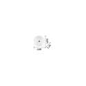 Ideal Lux Ceiling luminaire SHELL PL3 Wall luminaire, 3 flames, E27, transparent