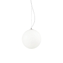 Luminaire à suspension MAPA BIANCO SP1 D30 E27 IP20, blanche 