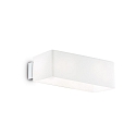 Luminaire mural BOX AP2 à 2 flammes G9 IP20, blanche 