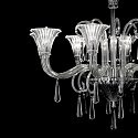 Ideal Lux Luminaire mural SANTA AP1 SMALL E14 IP20, transparent 