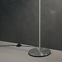 Lampadaire REGOL PT1 E27 IP20, nickel satiné 