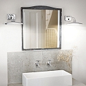 Ideal Lux Luminaire de miroir MIRROR-20 AP2 G9 IP21, chrome 