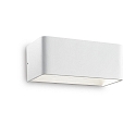 LED wall luminaire CLICK AP24 BIG, 24x 0,5W, white