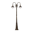 Lampadaire d�ext�rieur CIMA PT2 � 2 flammes E27 IP44, or 