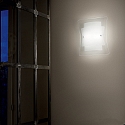 Ideal Lux Luminaire mural TRIPLO AP2 à 2 flammes E27 IP20, transparent, blanche 