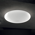 Ideal Lux Applique et plafonnier SMARTIES BIANCO PL3 D60 3 flammes E27 IP20, chrome 