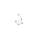 Ideal Lux Luminaire à suspension MAPA BIANCO SP1 D40 E27 IP20, blanche 