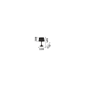 Ideal Lux Lampe de table LONDON CROMO TL1 BIG E27 IP20, chrome 