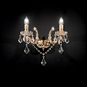 Ideal Lux Luminaire mural FLORIAN AP2 � 2 flammes E14 IP20, transparent 