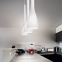 Ideal Lux Luminaire � suspension FLUT SP1 SMALL E14 IP20, blanche 