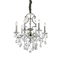 Lustre GIOCONDA SP6 6 flammes E14 IP20, argent 