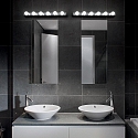 Ideal Lux Luminaire de miroir PRIVE' AP6 6 flammes E14 IP20, chrome 
